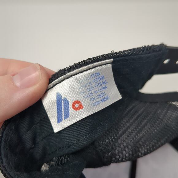 Salty Cow Mercantile Trucker Hat Multicolor OS Adjustable Leopard Mesh Back - Picture 9 of 9